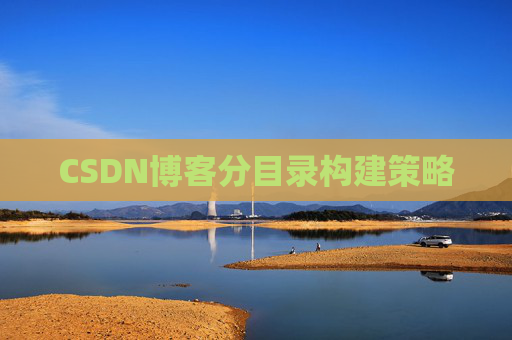 CSDN博客分目录构建策略